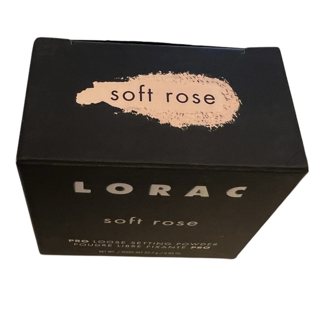LORAC Soft Rose Pink Pro Loose Setting Finishing Powder .83 OZ  Minimize Pores - Picture 6 of 11